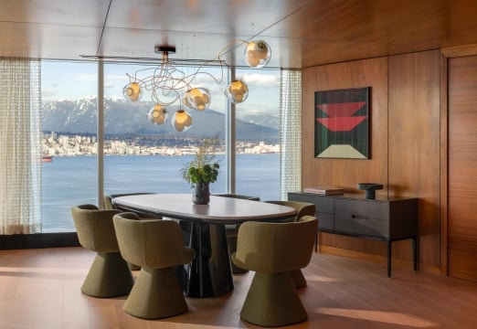 Fairmont Gold Suite with breathtaking views of the