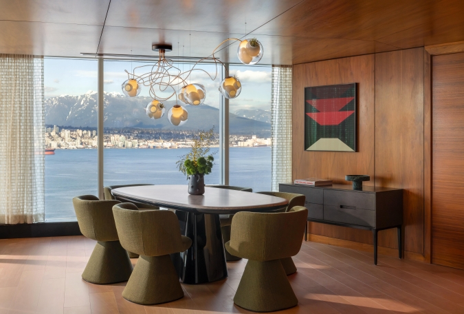 Fairmont Gold Suite with breathtaking views of the