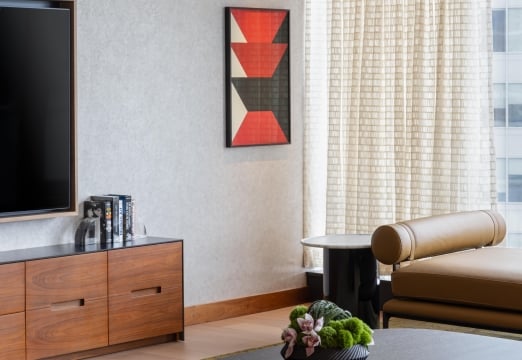 Artwork at Fairmont Gold Suite