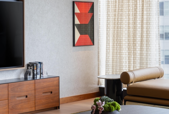 Artwork at Fairmont Gold Suite