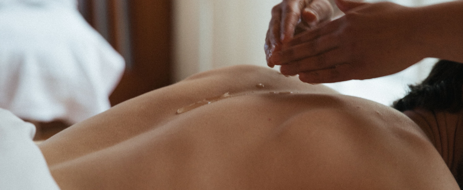 Couple getting massage at Fairmont Spa