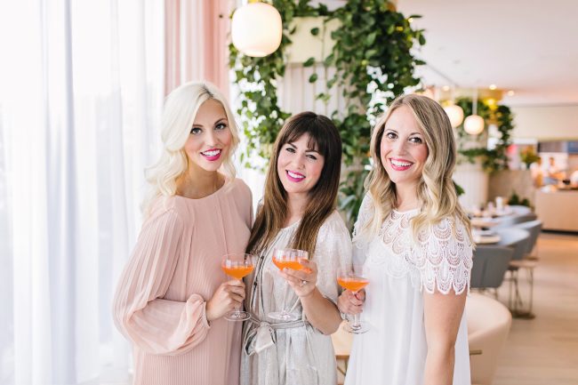 Shay Merritt, Jillian Harris and Mindy Crawford