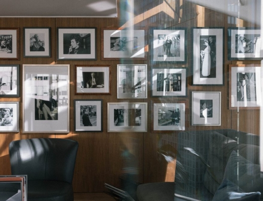 Pictures on a wall