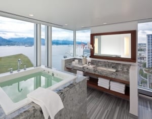 Great Bathrooms of the World: Fairmont Pacific Rim' | Pacific Rim Life 3