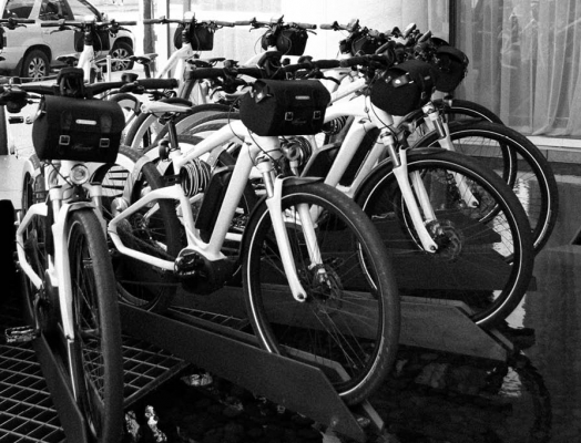 Pedal Power at Fairmont Pacific Rim