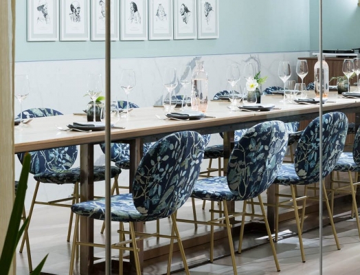 private dining room in Vancouver at Botanist