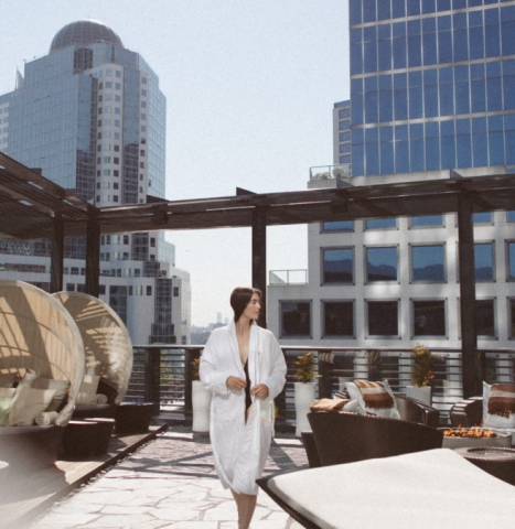 Lady at Fairmont Spa at Fairmont Pacific Rim