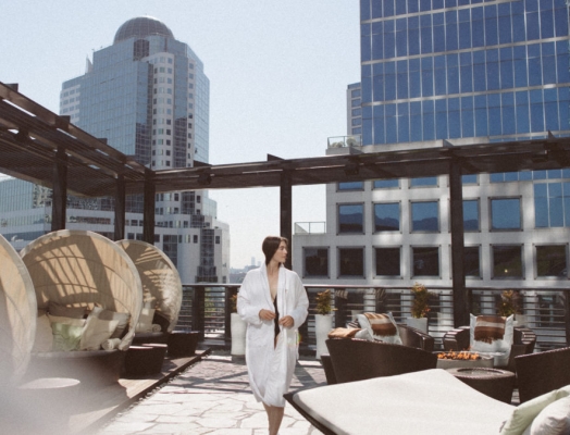 Lady at Fairmont Spa at Fairmont Pacific Rim