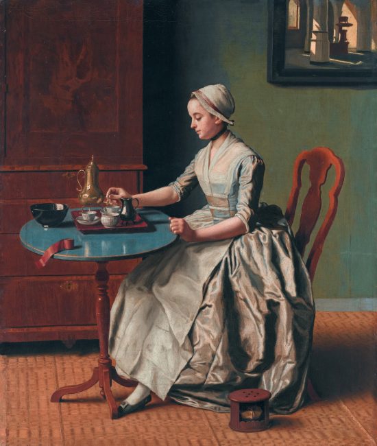 Jean-Étienne Liotard's 'Dutch Girl at Breakfast'
