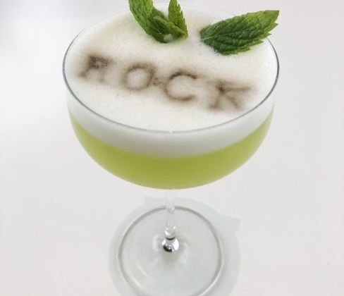 The Crocodile cocktail available exclusively at The Lobby Lounge