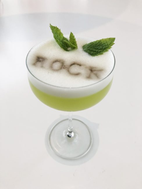 The Crocodile cocktail available exclusively at The Lobby Lounge