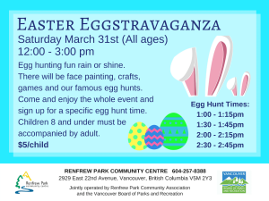 Where to find the Easter Bunny and other family activities this April long weekend 4