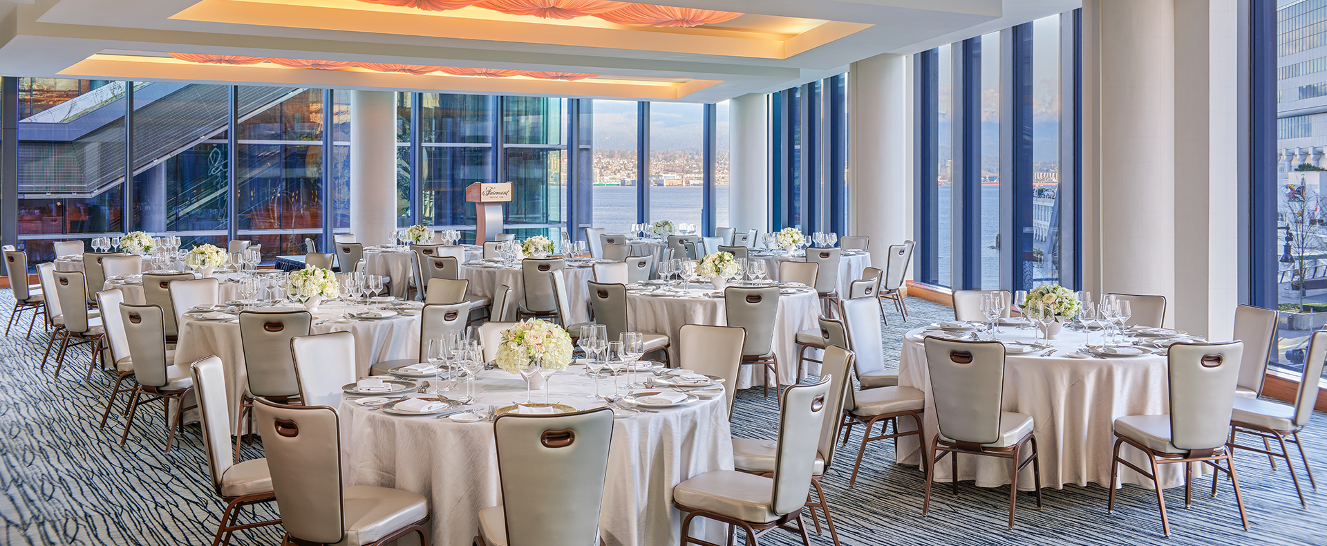 Emerald Ballroom at Fairmont Pacific Rim