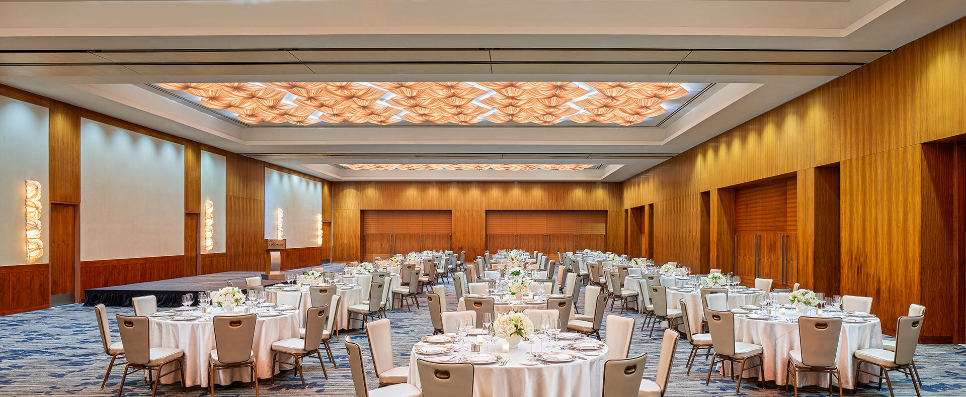 Star Sapphire Ballroom at Fairmont Pacific Rim