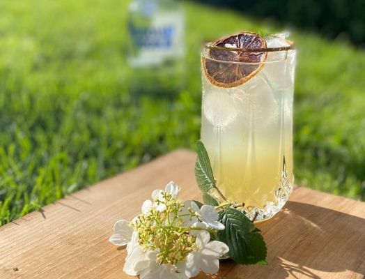 Cocktails at Home: Garden Remedy 1