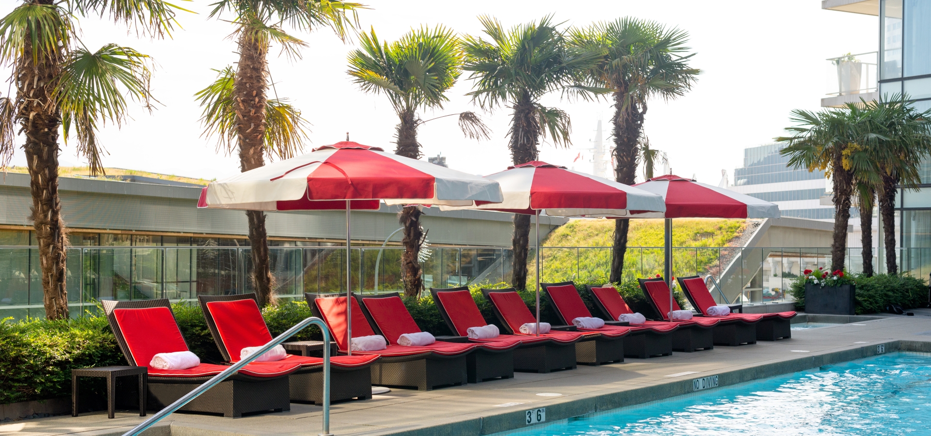 Rooftop Pool in Vancouver