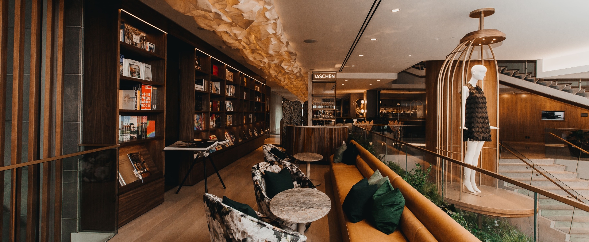 Taschen Library located in downtown Vancouver library