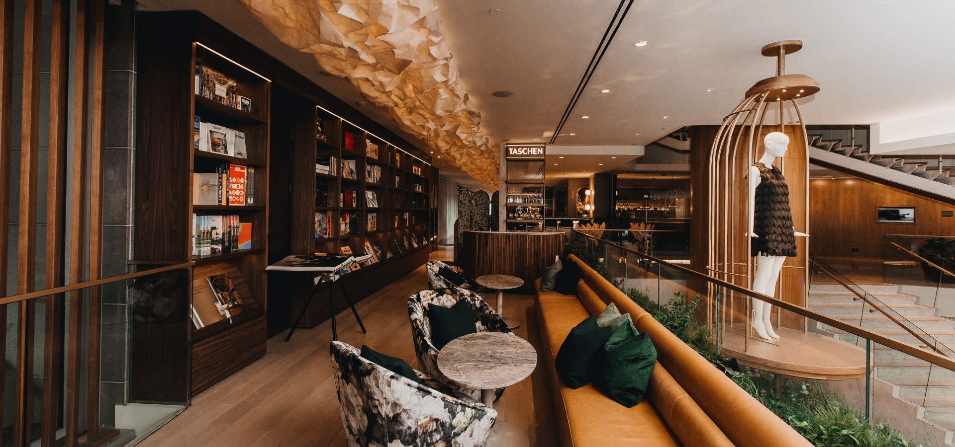Taschen Library located in downtown Vancouver library