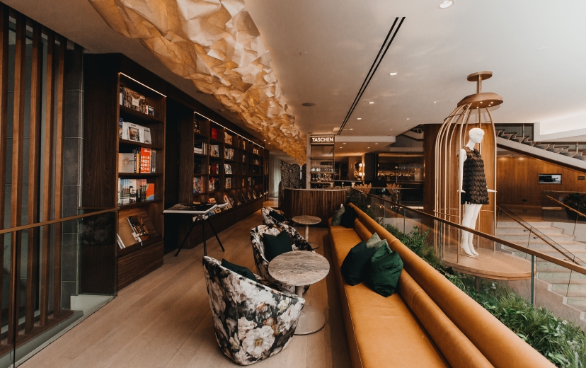 Taschen Library located in downtown Vancouver library