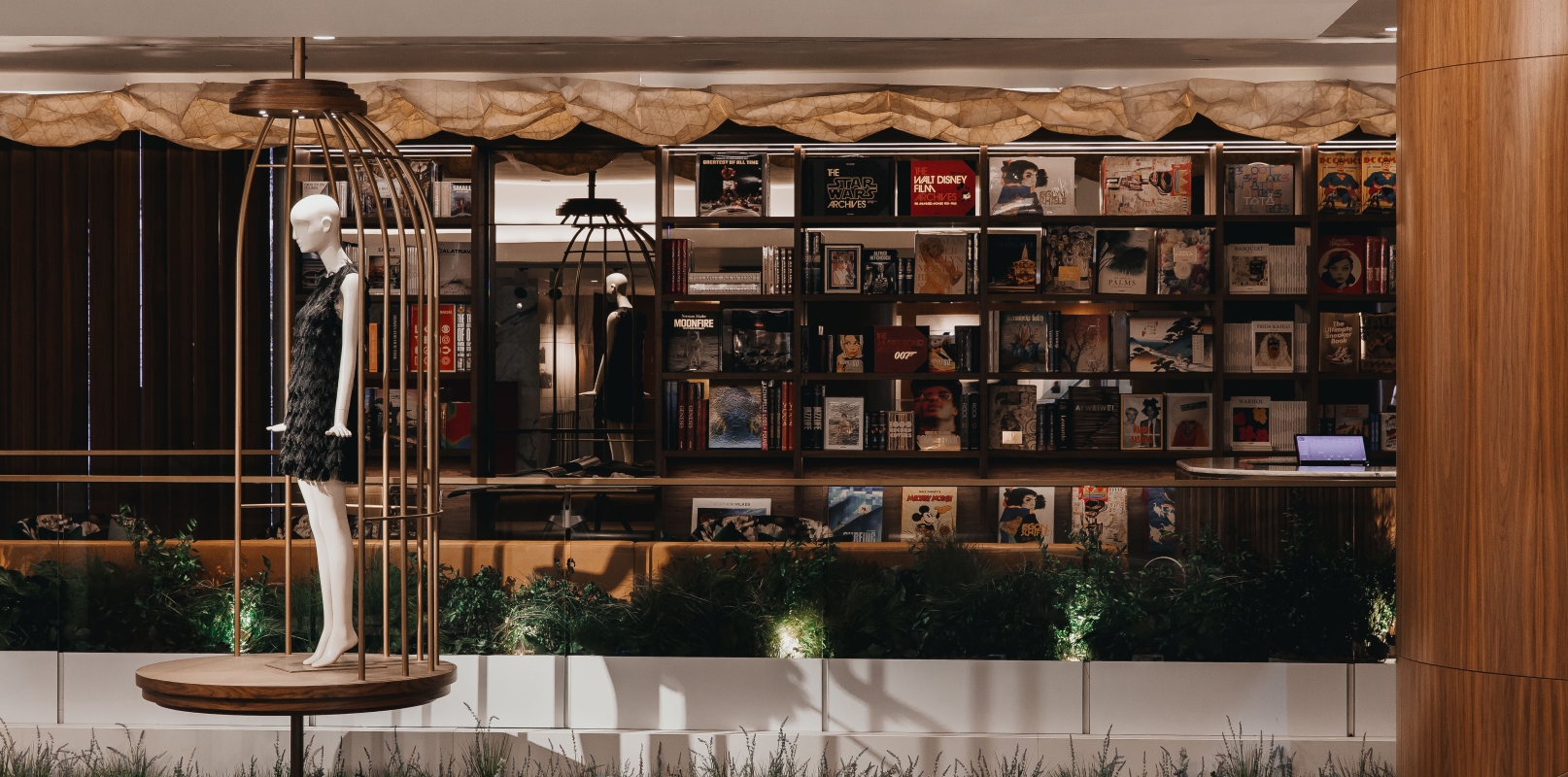 Taschen Library inside Fairmont Pacific RIm