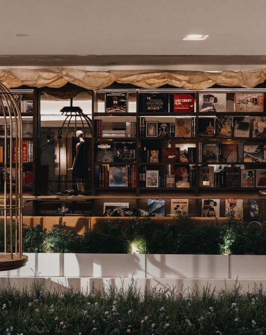 Taschen Library inside Fairmont Pacific RIm