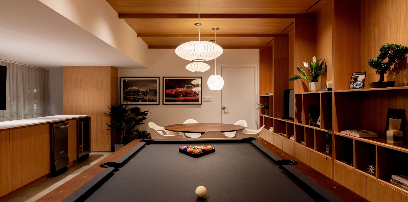 Event Space with pool table