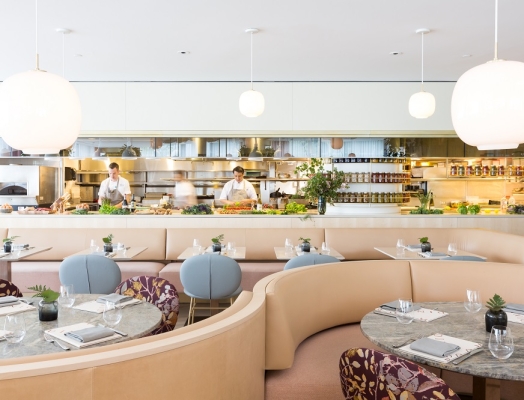 Botanist open kitchen in downtown Vancouver