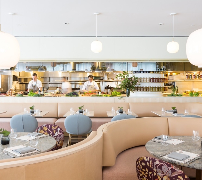 Botanist open kitchen in downtown Vancouver