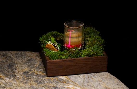 Earth's Energy cocktail at Botanist Bar