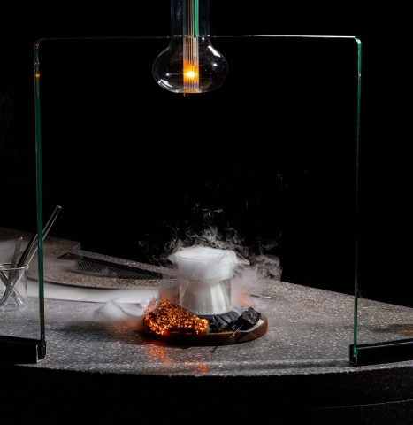 Ring of Fire cocktail at Botanist Bar