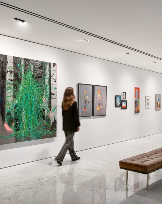 Figures art exhibition at Fairmont Pacific Rim