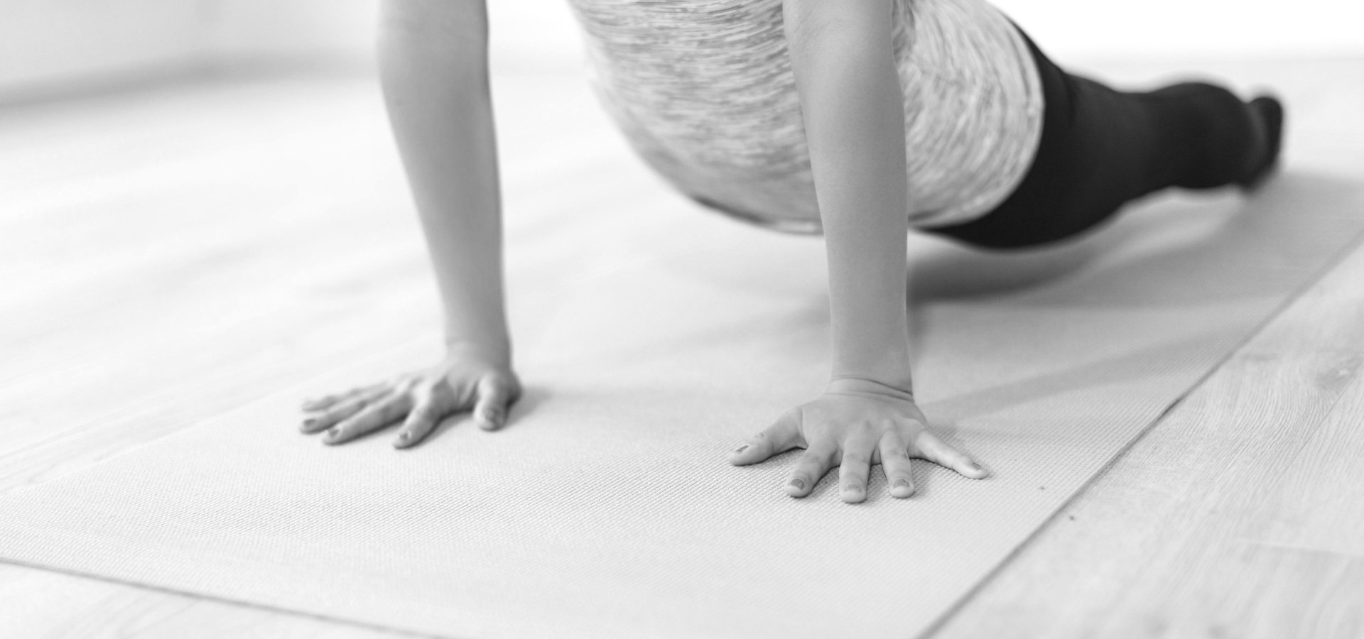 Woman doing pilates in Vancouver