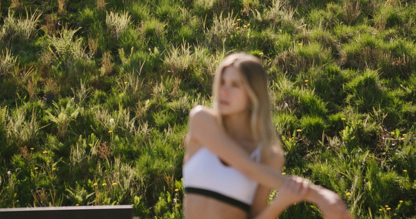 Woman working out for Global Wellness Day