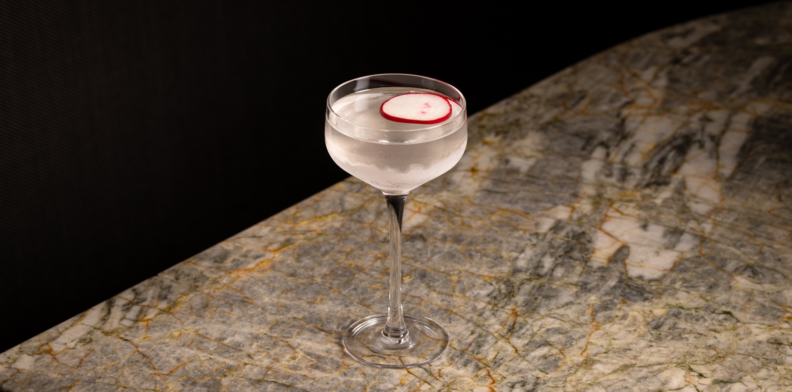 Cocktail at Botanist Bar in downtown Vancouver